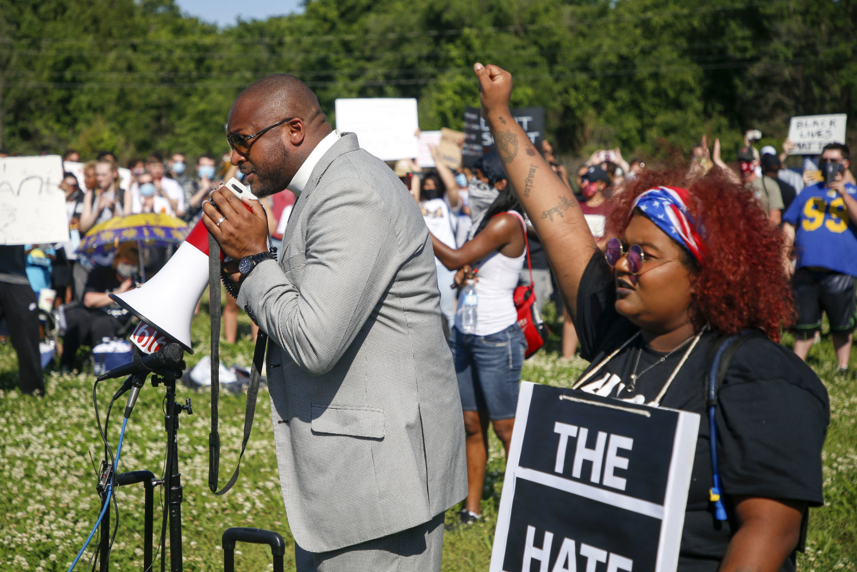 Protest March I-244